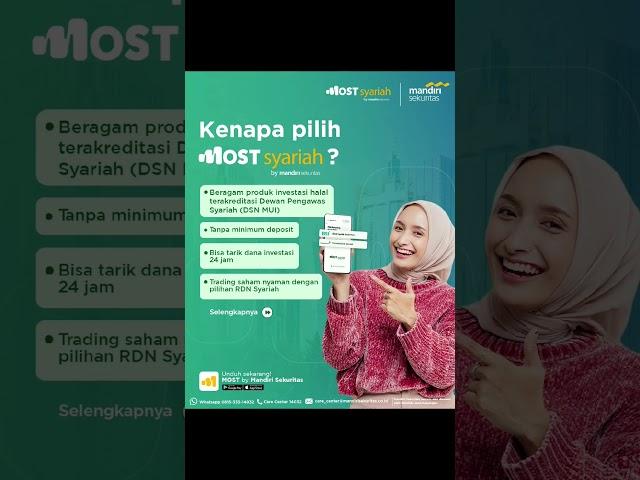 Saatnya hijrah jadi investor syariah di MOST Syariah!