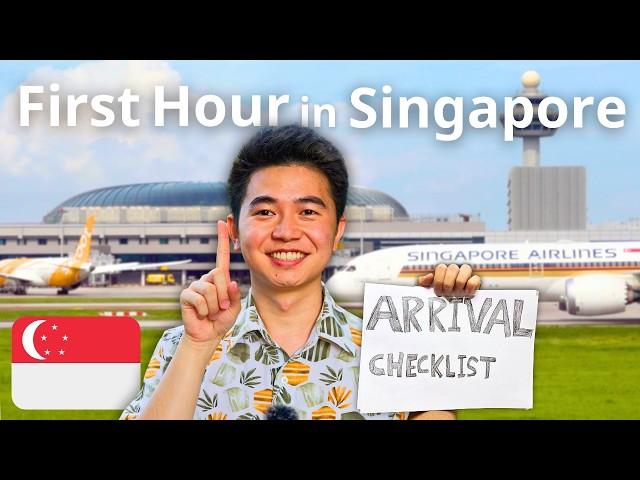 Your FIRST HOUR in Singapore - 2024 Travel Guide