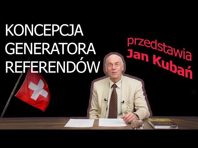 Koncepcja Polskiego Generatora Referendów (GeneratorReferendow)