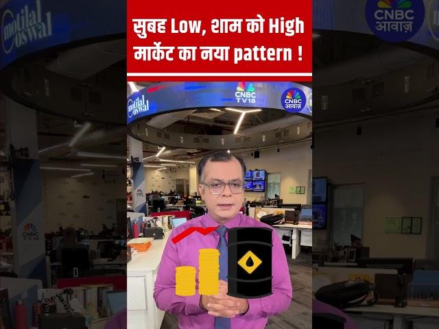 #Shorts | सुबह Low, शाम को High  मार्केट का नया pattern ! | #anujsinghal  #DonaldTrump #Iran |