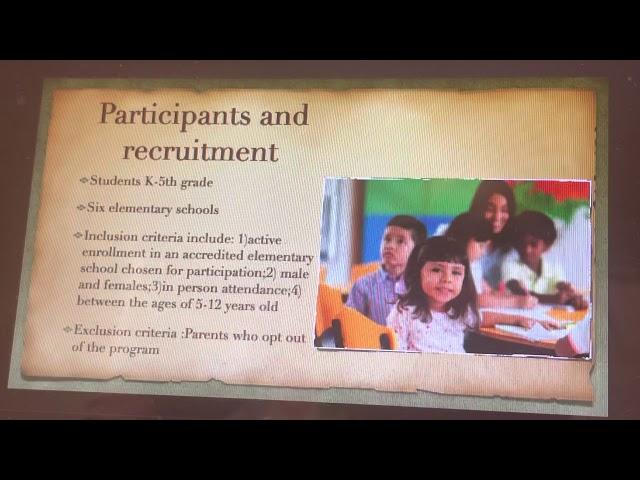 Olga Anderson Research Presentation