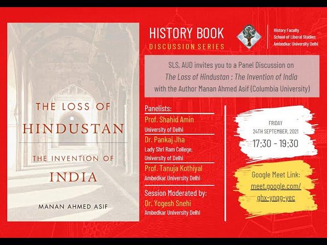 Panel Discussion : The Loss of Hindustan