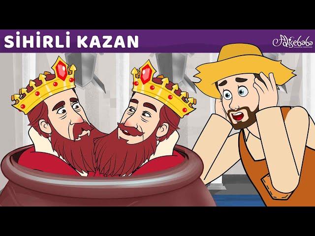 Sihirli Kazan + Bir Göz İki Göz Üç Göz + Tatlı Lapa | Adisebaba Masallar