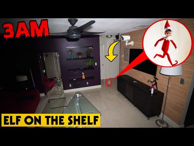 IF YOU SEE ELF ON THE SHELF MOVING AT 3AM, RUN!! | ELF ON THE SHELF CAUGHT MOVING IN REAL LIFE!