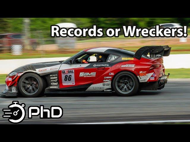 Record or Wrecked!! TA90 Supra Returns! Global Time Attack Road Atlanta 2024