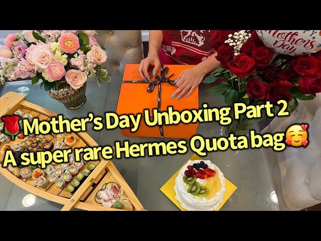 Mother’s Day Unboxing Part 2: A super rare Hermes Birkin or Kelly or Constance