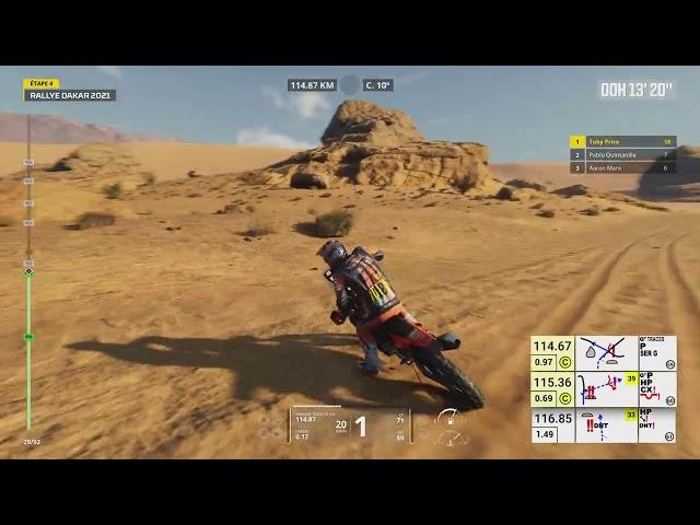 Dakar Desert Rally, Dakar 21, stage 4.