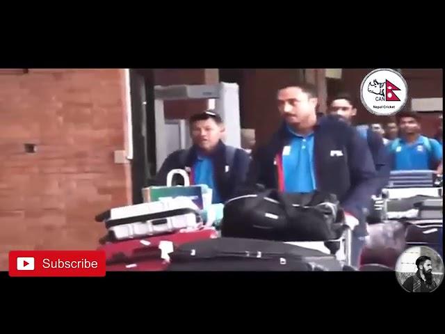 Welcome back nepal  cricket players after - ABIJEET DULAL