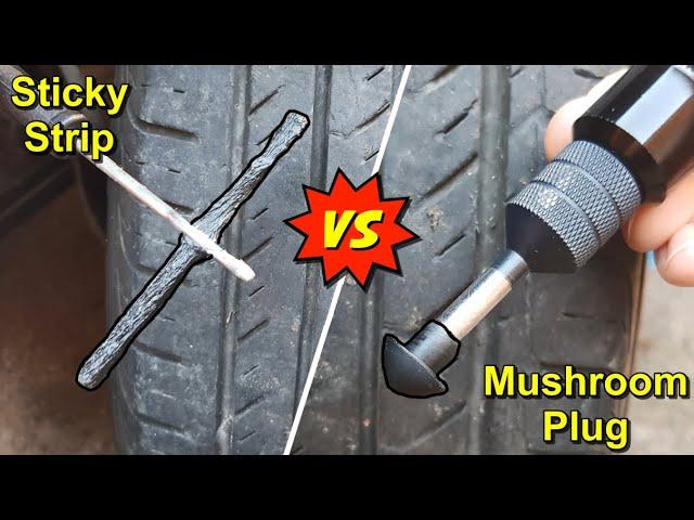 Tire Plug Strip Vs. Mushroom Plug Puncture Repair Kits