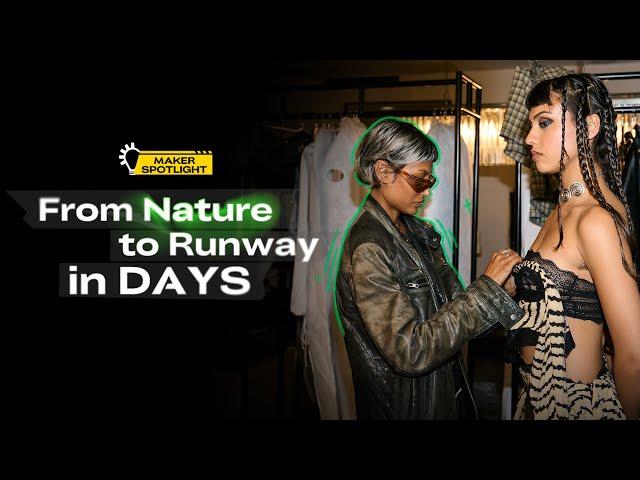 Creality Maker Spotlight| Bringing Nature to Life with 3D Printed Fashion: AMISS at WINGS 2025