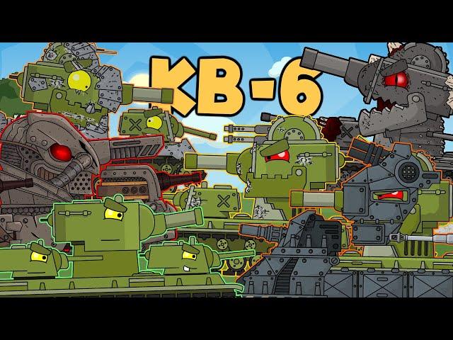 All episodes: The story about KV-6 lasting a lifetime. Cartoons about tanks