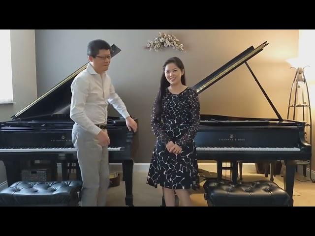 Catherine Lan & Tao Lin perform Mozart's Double Piano Concerto