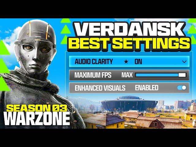 WATCH THIS VIDEO before you Play Verdansk [BEST Warzone Settings]