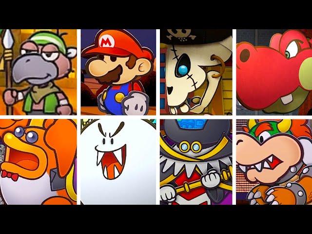 Paper Mario: The Thousand-Year Door Remake - All Bosses (No Damage)