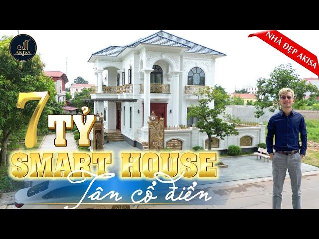Khám phá Biệt thự “SMART HOUSE” 300m2 hoàn thiện từ A-Z chỉ 7 TỶ tại Bắc Giang | Nhà đẹp Akisa
