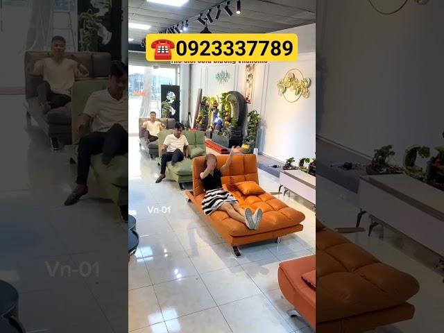 Mẫu ghế sofa bed 3 in 1 : sô pha + giường + ghế thư giãn đa năng