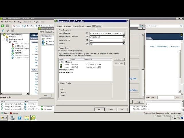 VMWare |  Network Traffic Shaping And Load Balancing | Shakan Tutorial