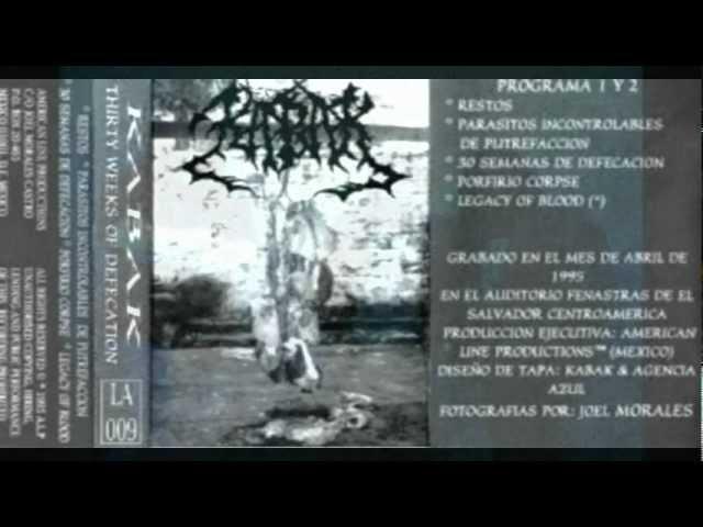 Kabak - 30 Semanas de Defecación/Thirty Weeks of Defecation (Full Demo 1995)