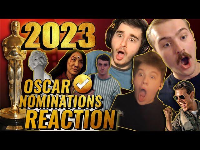 2023 LIVE OSCAR NOMINATIONS REACTION | Back Lot Banter