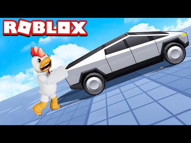 ARABAYI İT VE ZİRVEYE ÇIKAR !!  Roblox