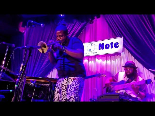 The mugician - Keyon HARROLD at the Blue Note jazz club New-York August 2023