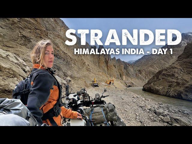 Day one landslide halts bucket list trip in Himalayas India