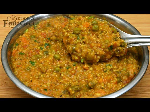 Healthy & Tasty Millet Khichdi/ Pearl Millet Khichdi/ Bajra Khichdi in Pressure Cooker