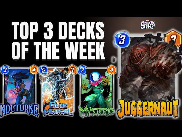 Top 3 Best Marvel Snap Decks to Dominate This Week! | Weekly Meta Report #14