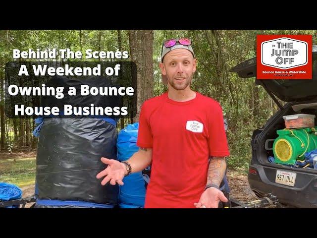 Bounce House Business Behind The Scenes | Drop Off and Pickups From a Busy Weekend