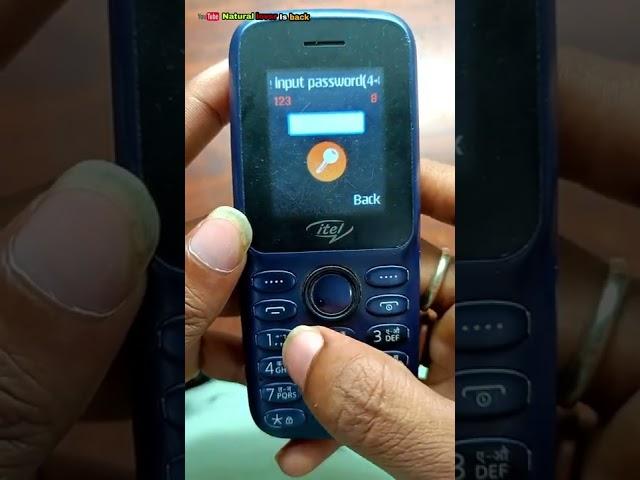 Itel it2163 hard reset security code // Itel it2163 restore factory setting