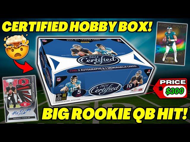 *I SPENT $300 ON THIS BOX OF FOOTBALL CARDS! 2024 CERTIFIED FOOTBALL HOBBY BOX REVIEW!