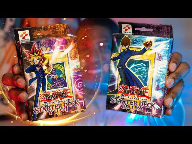 The ORIGINAL 2002 Yu-Gi-Oh Starter Decks! YUGI vs KAIBA!