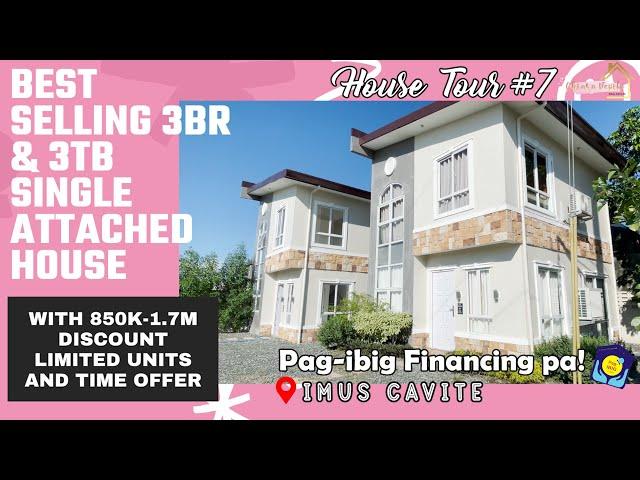 850K DISCOUNT COMPLETE FINISH PAGIBIG SINGLE ATTACHED HOUSE | IMUS CAVITE | MONTEFARO VILLAGE TOUR 7