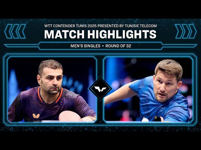Noshad Alamiyan vs Kristian Karlsson | Match Highlights | #WTTTunis 2025