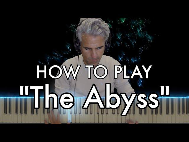 The Weeknd & Lana Del Rey - "The Abyss" PIANO TUTORIAL