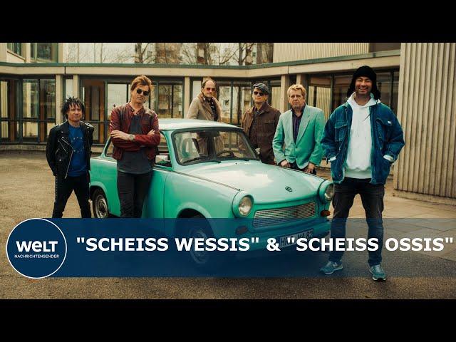 "SCHEISS WESSIS" & "SCHEISS OSSIS": Campino und Marteria mit neuen SONGS gegen alte Klischees