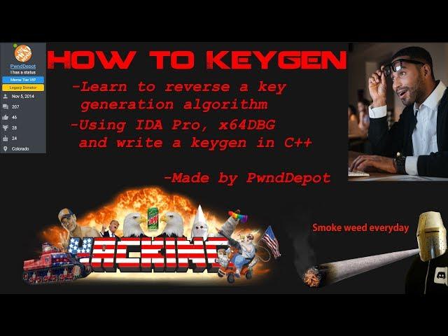 How to make a Key Generator KeyGen Tutorial