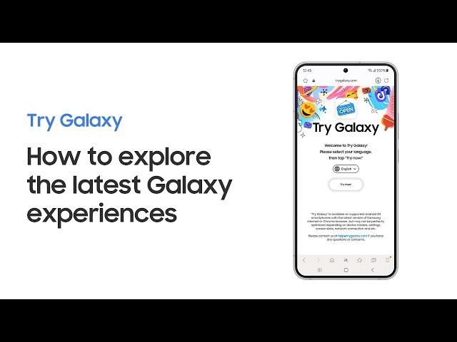 How to try the latest Galaxy on your phone | Samsung