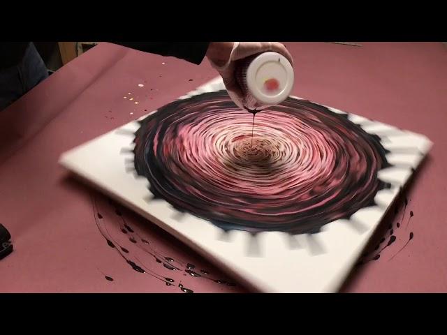 REVOLUTION OF EXTREME FLUID PAINTING!! YOU HAVE TO SEE THE WAY THIS PIECE TRANSFORMS!! PLEASE SHARE!