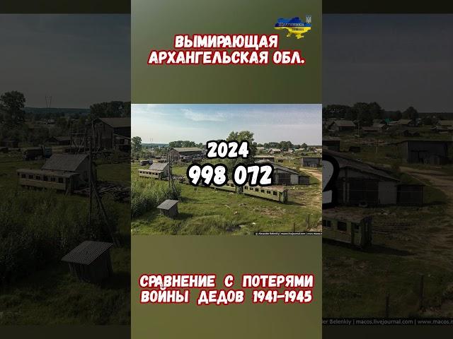 Шок Вымирание РФ Архангельская область #путинпомоги #архангельск #архангельская #приколы #больницы