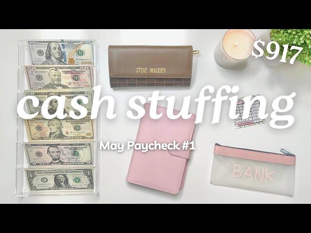 CASH ENVELOPE STUFFING | MAY 2024 PAYCHECK #1 | Budget With Me | MONETS MONEY