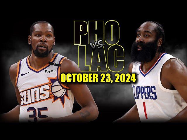 Los Angeles Clippers vs Phoenix Suns Full Game Highlights - October 23, 2024 | 2024-25 NBA Season