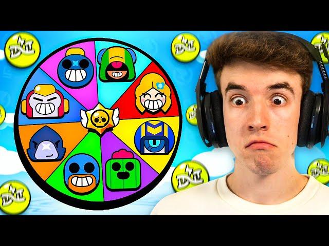 LA RULETA DECIDE QUE BRAWLER con MUTACION USO en BRAWL STARS