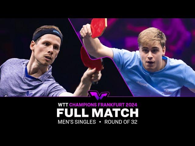 FULL MATCH | Jonathan Groth vs Truls Moregard | MS R32 | #WTTFrankfurt 2024