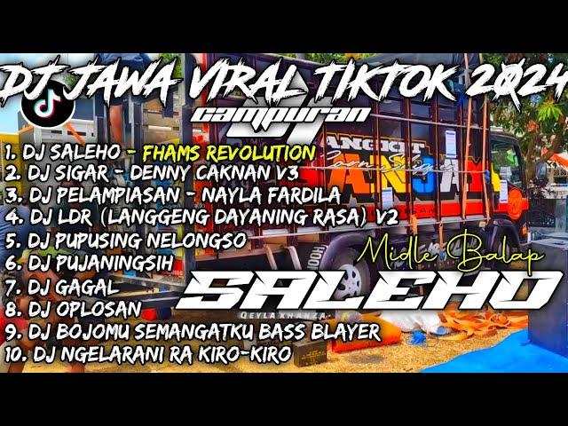 DJ SIGAR V3 X PELAMPIASAN X SALEHO | DJ JAWA VIRAL TIKTOK 2024 CAMPURAN - SOUNDRENALINE HOREG