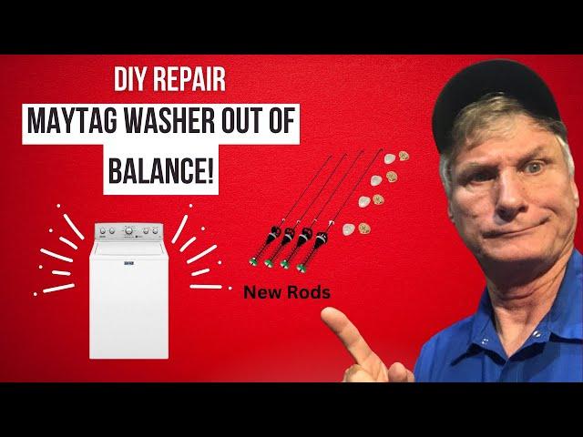 How to Fix an Out-of-Balance Maytag Washer: Suspension Rod & Splash Guard Repair