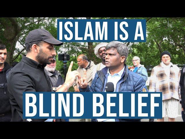 Muslim Doesn't Understand Difference Between Blind Belief and History | Arul Velusamy | Spkrs' Crnr