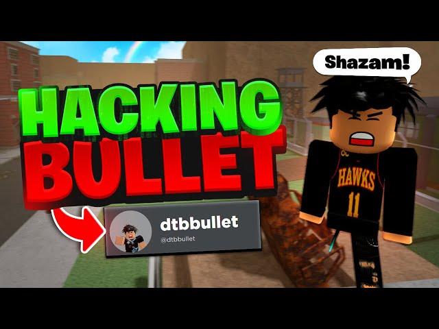 Hacking Bullet's ROBLOX Account...  (Da Hood)