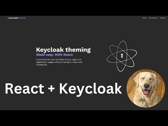 Build Reactjs Keycloak Themes with Keycloakify