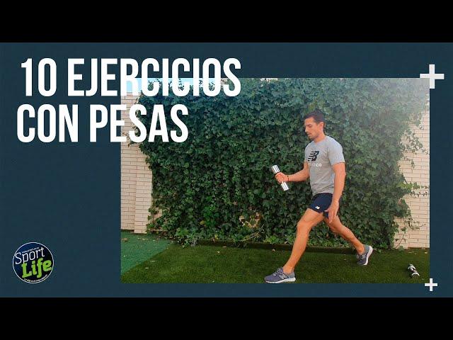 10 ejercicios con pesas | SPORT LIFE